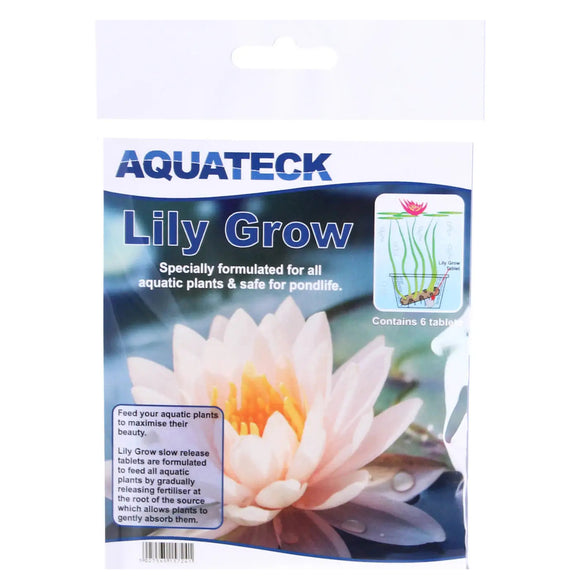 Aquateck Lily Grow Tablets Plant Food Growth Tablets (6pk)