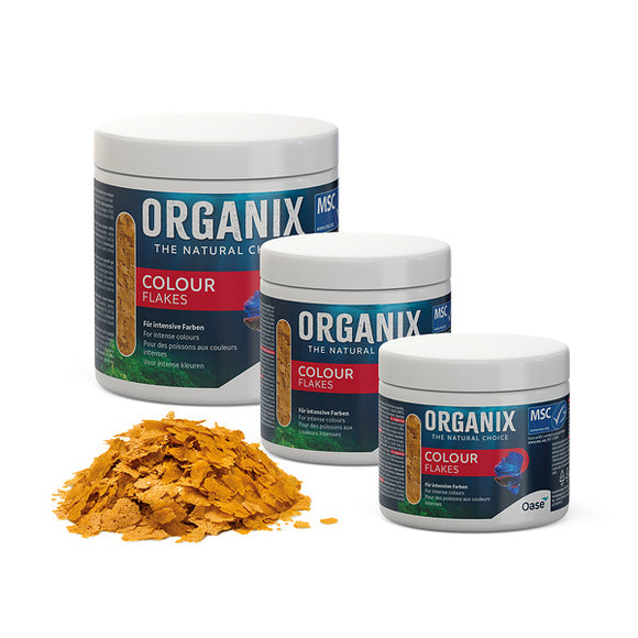Oase ORGANIX Colour Flakes Fish Food 150-1000ml